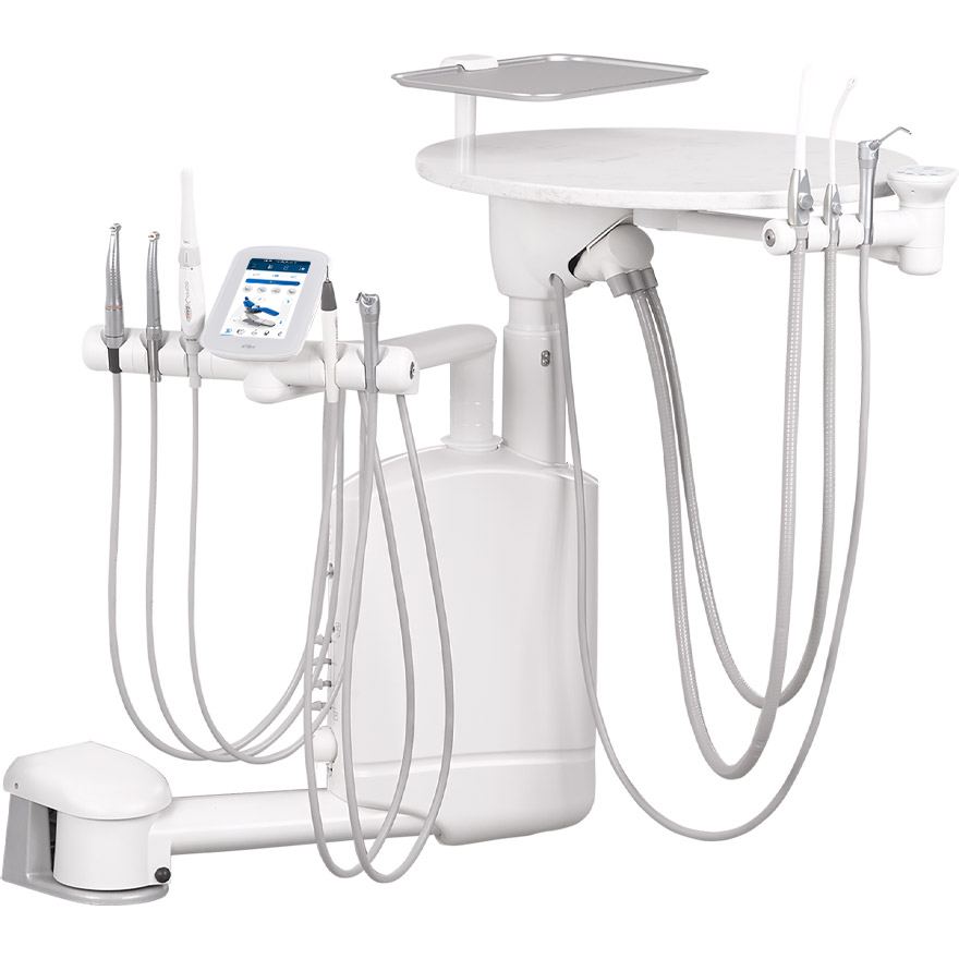 A-dec 341pro 12 o'clock delivery system on a white background