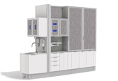 3D model of an A-dec Inspire 592 central console